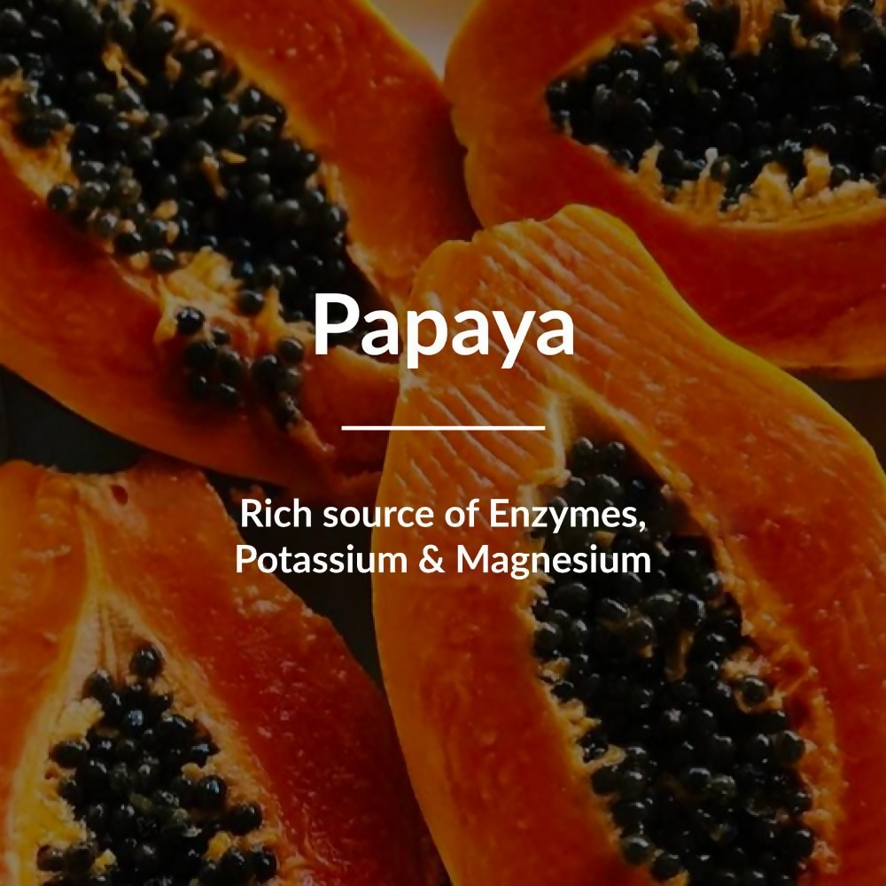 Lotus Botanicals Papaya & Vitamin E Face Scrub | Swadesiicart