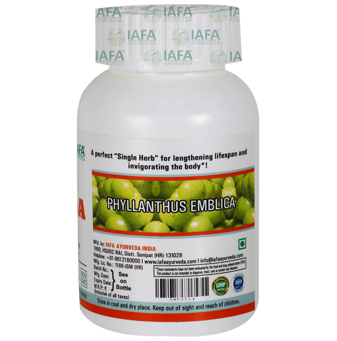 Iafa Ayuveda Amla Veg Capsules | Swadesiicart