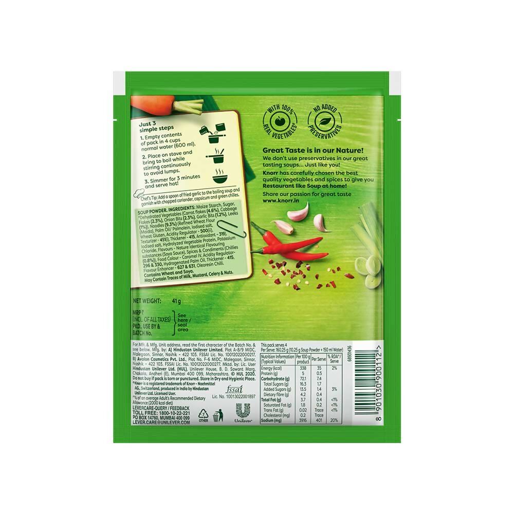 Knorr Hot & Sour Vegetable Soup - Swadesiicart