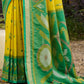 Shree Shyam Fashion Mustard Soft Silk Saree
