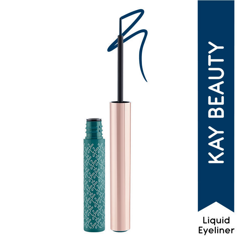 Kay Beauty By Katrina Kaif Quick Dry Liquid Eyeliner - Bespoke BlueIndigo Indigo | Swadesiicart