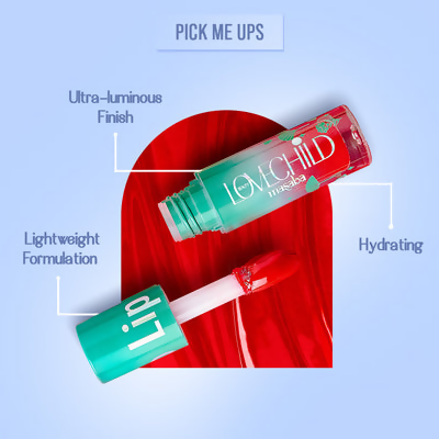 LoveChild By Masaba Gupta Lip Gelato Tinted Lip Oil - Badass Black - (Black) | Swadesiicart