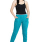 Asmaani Turquoise color Hosiery Lower with Two Side Pockets.
