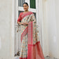 Vishnu Weaves Women's Pista Banarasi Silk Saree with Blouse - Swadesiicart
