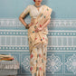 Shree Shyam Fashion Cream Silk Saree