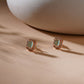 stone stud (mint green ) - Ruby Raang - Swadesiicart
