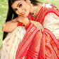 Shree Shyam Fashion Cream Soft Silk Saree