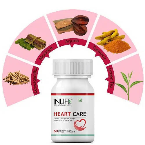 Inlife Heart Care Capsules - Swadesiicart