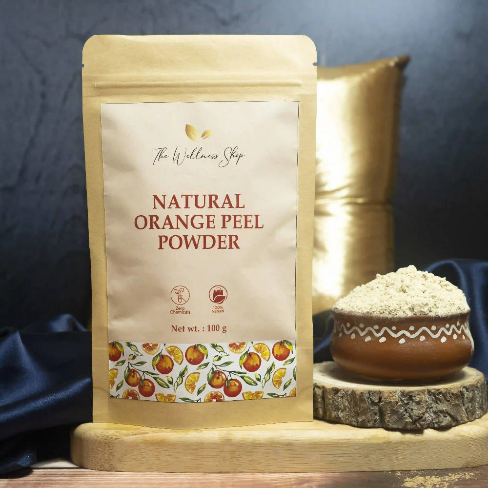 The Wellness Shop Natural Orange Peel Powder | Swadesiicart