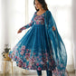 Joban Fashion Rama Kurta Set Organza Sequin Embroidery Work - Swadesiicart