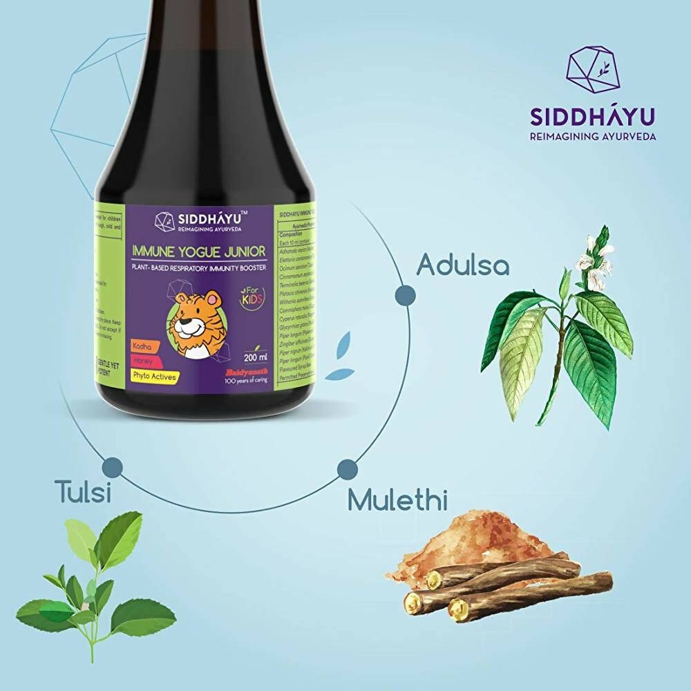 Siddhayu Ayurveda Immune Yogue Junior - Swadesiicart