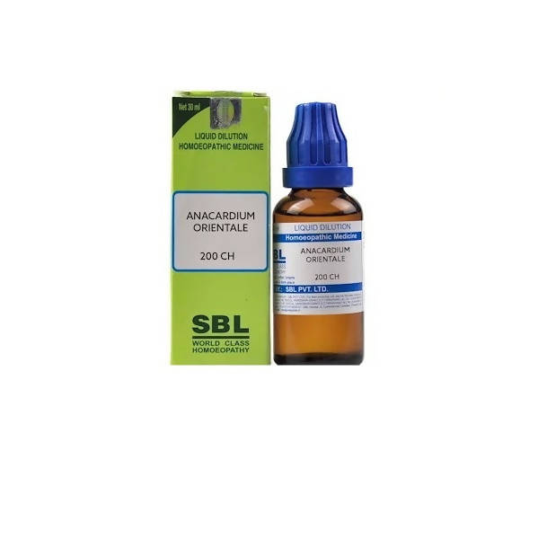SBL Homeopathy Anacardium Orientale Dilution | Swadesiicart