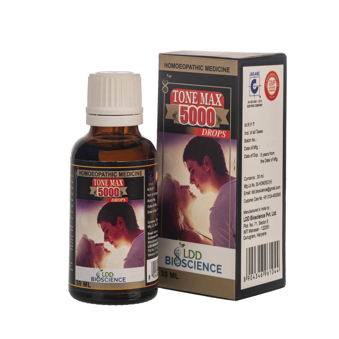 LDD Bioscience Homeopathy Tone Max 5000 Drops | Swadesiicart