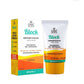 Chicnutrix Korean Block Lightweight Sunscreen SPF 45 PA+++ UVA + UVB Protection, Reduces Fine Lines And Wrinkles, Korean Skincare | Swadesiicart