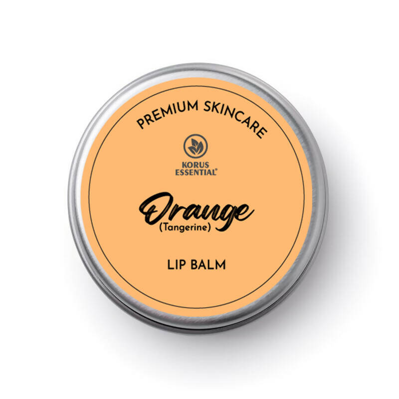 Korus Essential Orange Lip Balm With Shea Butter - Just Jaivik