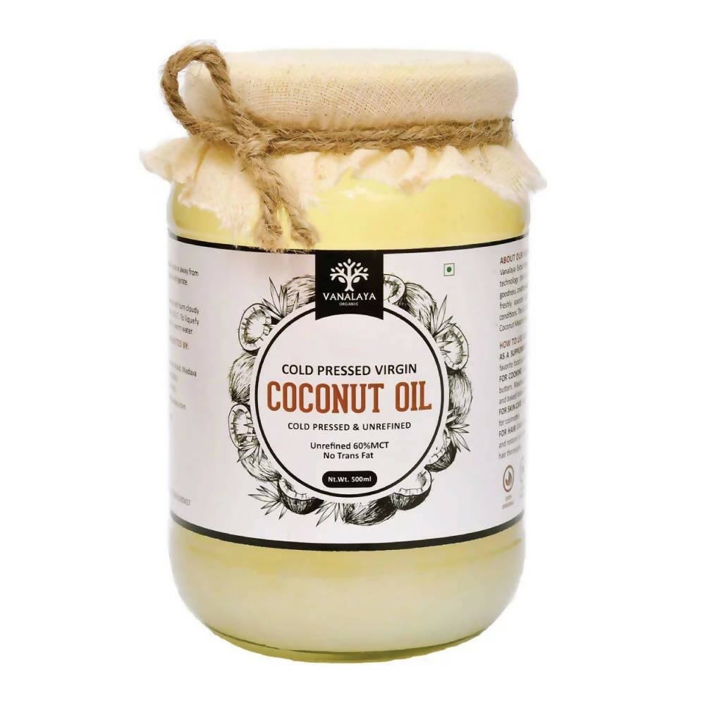 Vanalaya Cold Pressed Virgin Coconut Oil - Swadesiicart
