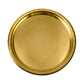 Spillbox Gold-Toned Brass Petal Thalli Round Pooja Essential | Swadesiicart