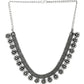 NVR Women Silver-Plated Oxidised Necklace | Swadesiicart