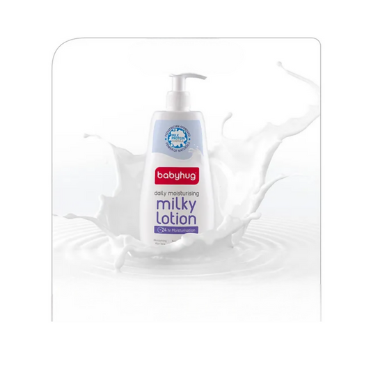 Babyhug Milk Protein Formula Daily Moisturising Milky Lotion - Swadesiicart