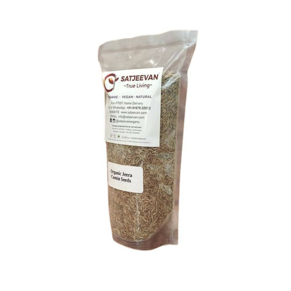 Satjeevan Organic Jeera Cumin Seeds - Swadesiicart