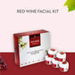 Glamveda Red Wine Advance Anti Ageing Facial Kit
