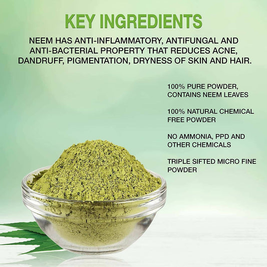 Elemensis Naturals Neem Leaves Powder - Swadesiicart