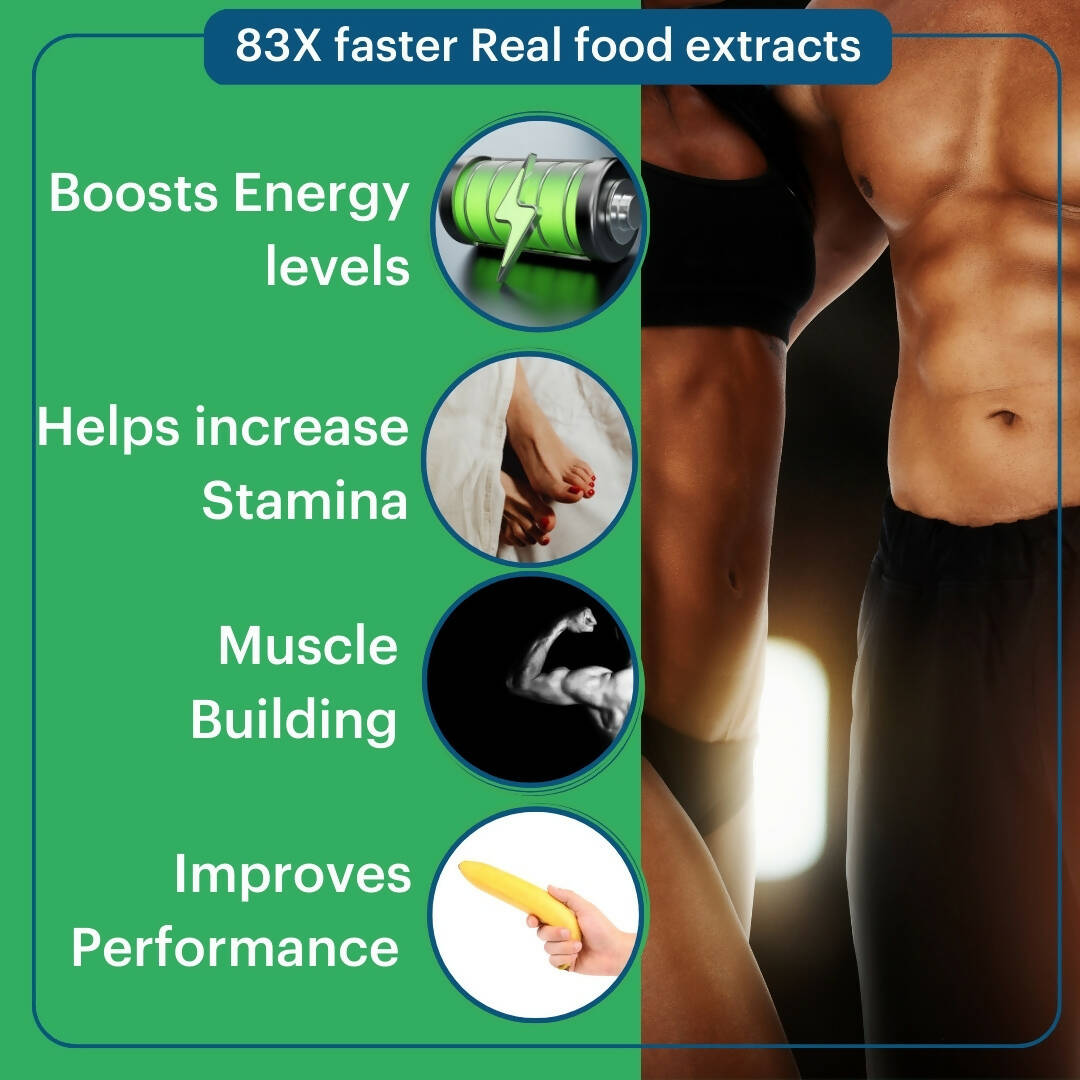 Laurik Perfomax Safed Musli, Ashwagandha, Gokhru Tablets | Supports Strength And Vitality | Swadesiicart