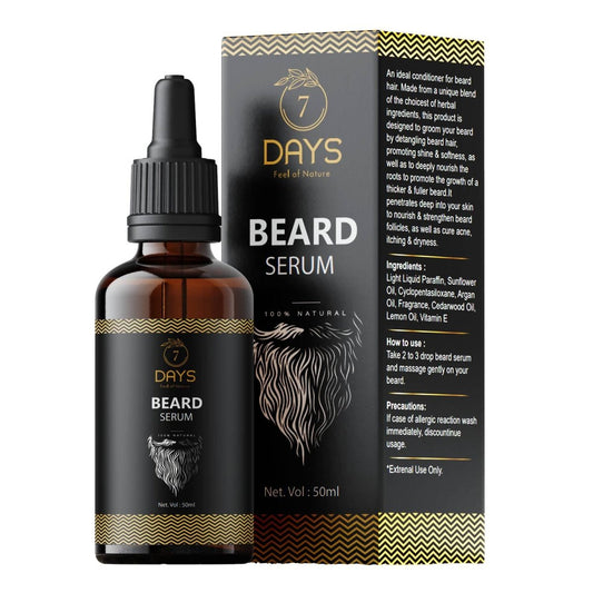7 Days Beard Serum - Swadesiicart