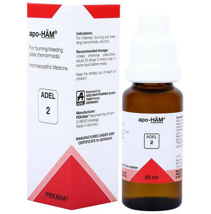 Adel Homeopathy Apo-Ham Drops | Swadesiicart