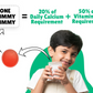 Little Joys Calcium & Vitamin D Gummies For Kids (2+ years) With Strawberry Flavour - Swadesiicart