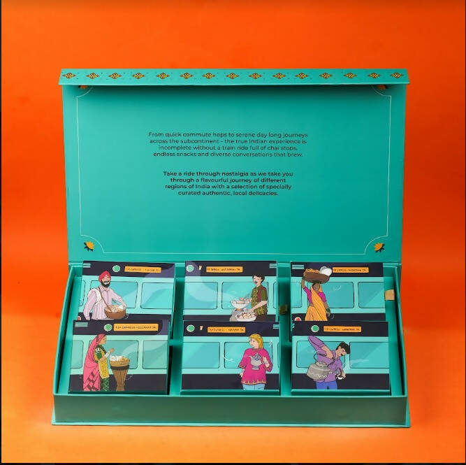 The State Plate Diwali Premium Gift Box - A Taste Trip Across India - Swadesiicart