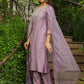 Janasya Lavender Silk Blend Solid Kurta,Bottom & Dupatta | Swadesiicart