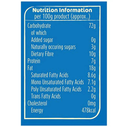 Britannia Nutri Choice Essentials Ragi Cookies - No Added Sugar - Swadesiicart