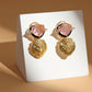 Pink Danglers- Ruby Raang | Swadesiicart