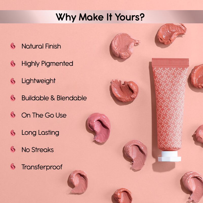 Kay Beauty By Katrina Kaif Creme Blush - Cosy Coral | Swadesiicart