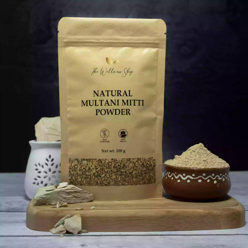 The Wellness Shop Natural Multani Mitti Powder | Swadesiicart