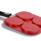 Sumeet Aluminium Non Stick 2.6mm Thick Mini Multi Snack Maker Pan - Swadesiicart