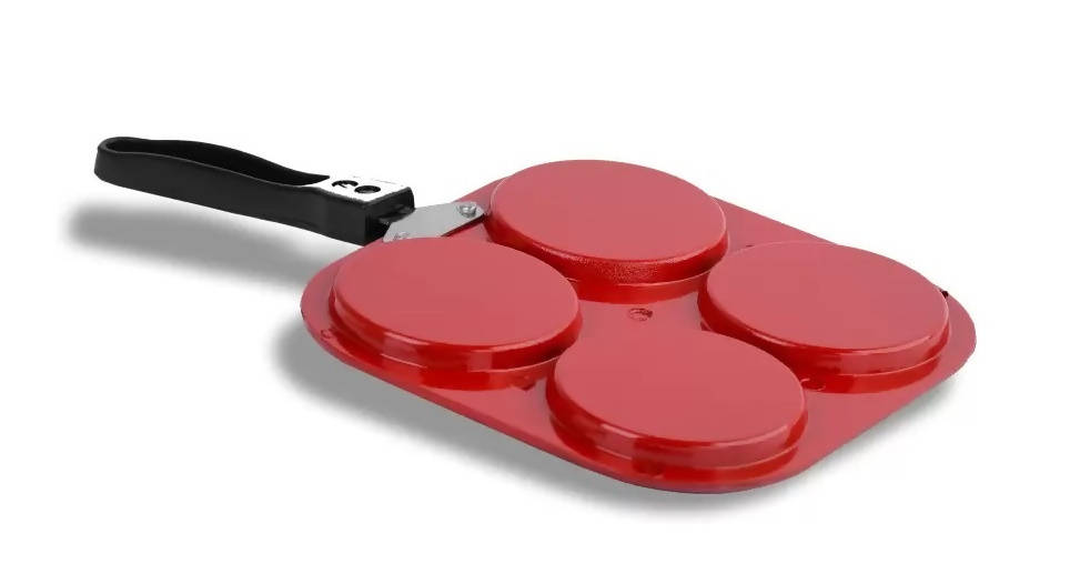 Sumeet Aluminium Non Stick 2.6mm Thick Mini Multi Snack Maker Pan - Swadesiicart
