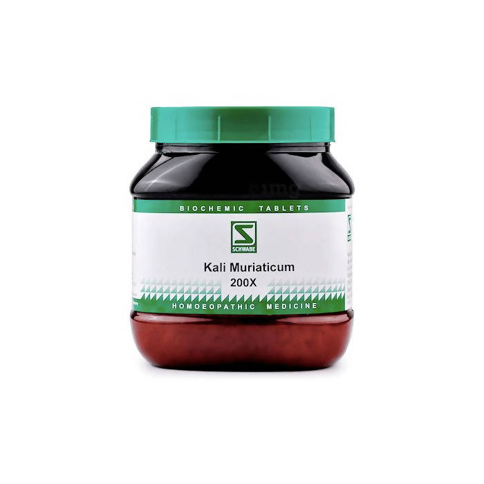 Dr. Willmar Schwabe India Kali Muriaticum Biochemic Tablet - Swadesiicart