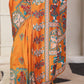 Shree Shyam Fashion Silk Blend Orange Saree