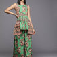 Ahalyaa Women's Traditional Wear Co-ods - Green - Swadesiicart