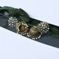 Mominos Fashion Johar Kamal Beautiful Kundan Work Jhumka With White Beads - Swadesiicart