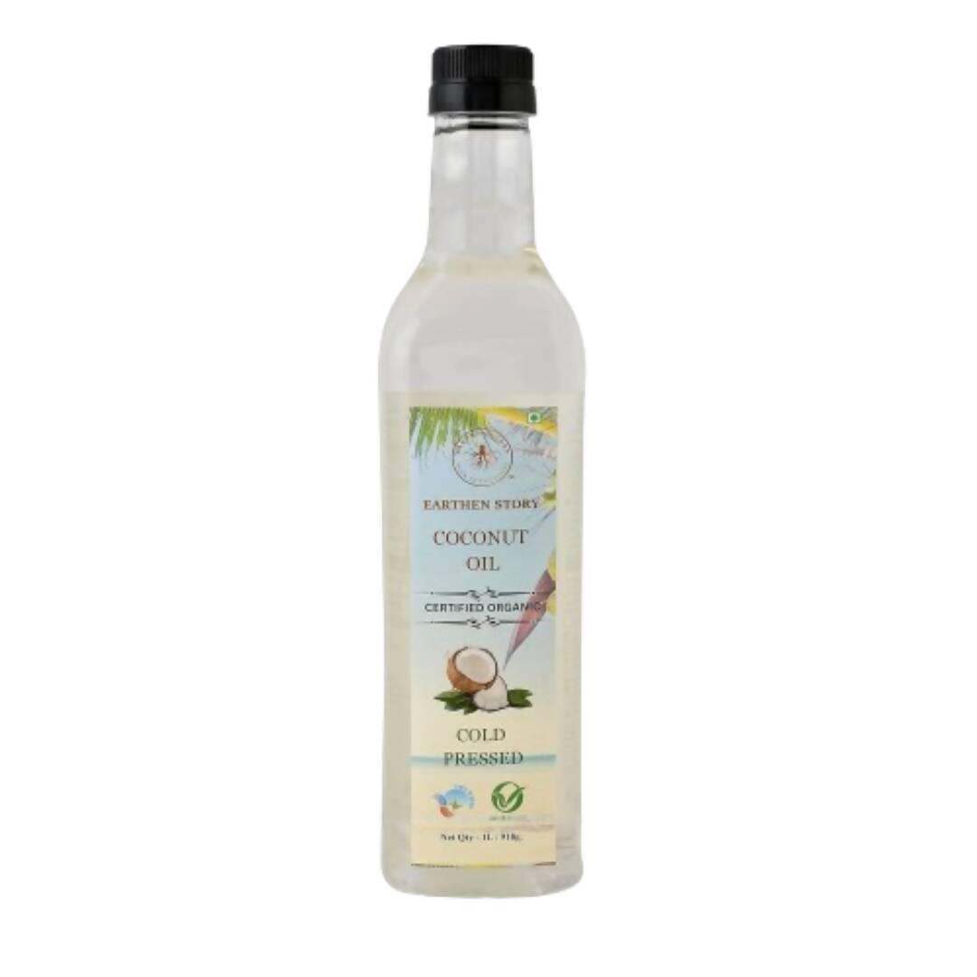 Earthen Story Certified Organic coconut oil - Swadesiicart
