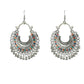 Mominos Fashion Johar Kamal Oxidised Silver-Plated Meena Work Choker Set | Swadesiicart