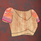 Lorenvalley Fashion Yellow Kanjivaram Silk Woven Design with Zari Weaving Saree - Swadesiicart