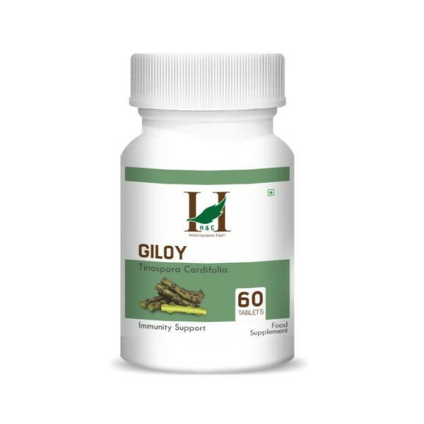 H&C Herbal Giloy Tablets - Just Jaivik
