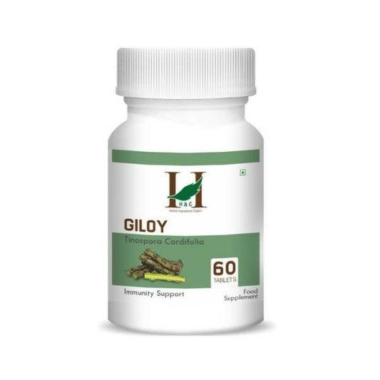 H&C Herbal Giloy Tablets - Just Jaivik