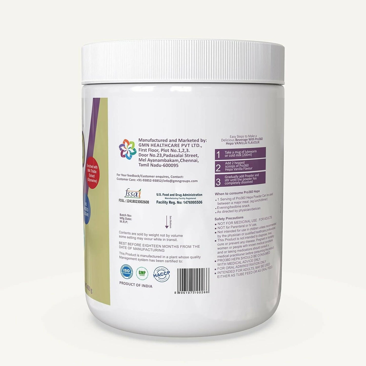 Pro360 Hepa Liver Care Protein Powder | Swadesiicart