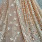 Jyoti Fashion Women's Peach Net Patterned Thread Embroidered with Sequins Wedding Lehenga Choli | Swadesiicart
