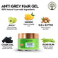 Ivory Natural Grey Gel For Hair Restore Natural Dark Shine And Luster | Swadesiicart